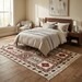 Handwoven Kilim Rug: Southwestern Tribal Pattern – Wool & Cotton