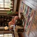 Handwoven Southwestern Cotton Durrie Rug – Tribal Flatweave Bohemian Area Rug with Earthy Geometric Pattern