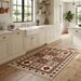 Handwoven Kilim Rug: Southwestern Tribal Pattern – Wool & Cotton