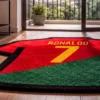 Football Jersey Rug – Handmade Sports Decor (Custom Colors & Sizes)