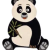 Hand Tufted Wool Panda Rug – Playful Nursery & Kids Room Area Rug